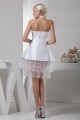 A-Line Halter Sleeveless Short Reception Wedding Dresses 2031520