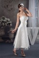 Attractive Sweetheart Sleeveless A-Line Tea Length Lace Little White Dresses 2031522 Attractive Sweetheart Sleeveless A-Line Tea Length Lace Little White Dresses 2031522