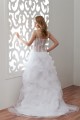 Fantastic Spaghetti Strap V-Neck Asymmetrical Satin Organza Beaded Wedding Dresses 2031524 Fantastic Spaghetti Strap V-Neck Asymmetrical Satin Organza Beaded Wedding Dresses 2031524