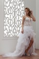 Fantastic Spaghetti Strap V-Neck Asymmetrical Satin Organza Beaded Wedding Dresses 2031524 Fantastic Spaghetti Strap V-Neck Asymmetrical Satin Organza Beaded Wedding Dresses 2031524