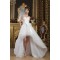 A-Line Sleeveless Sweetheart High Low Wedding Dresses 2031526