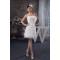 Short/Mini Sleeveless Strapless Beaded Sweet Wedding Dresses 2031527