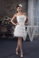 Short/Mini Sleeveless Strapless Beaded Sweet Wedding Dresses 2031527 Short/Mini Sleeveless Strapless Beaded Sweet Wedding Dresses 2031527