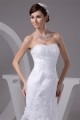 Satin Lace Fine Netting Sleeveless Sheath/Column Short Wedding Dresses 2031528