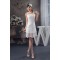 Sleeveless Lace Appliques Short Little White Short Wedding Dresses 2031531