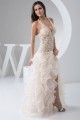 V-Neck Asymmetrical Sleeveless Ruched Satin Fine Netting Wedding Dresses 2031534 V-Neck Asymmetrical Sleeveless Ruched Satin Fine Netting Wedding Dresses 2031534