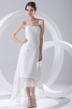 A-Line Soft Sweetheart Satin Lace Sleeveless High Low Wedding Dresses 2031536 A-Line Soft Sweetheart Satin Lace Sleeveless High Low Wedding Dresses 2031536