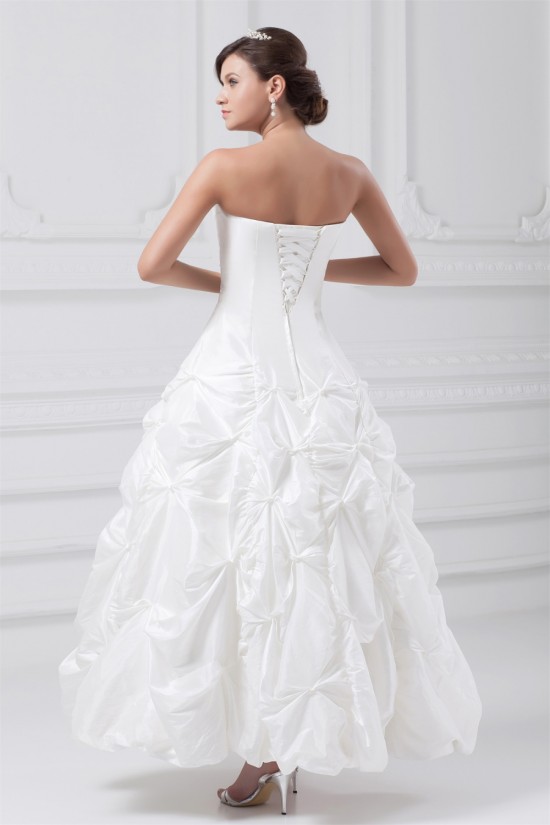 A-Line Strapless Taffeta Sleeveless Beaded Wedding Dresses 2031543 A-Line Strapless Taffeta Sleeveless Beaded Wedding Dresses 2031543