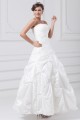 A-Line Strapless Taffeta Sleeveless Beaded Wedding Dresses 2031543 A-Line Strapless Taffeta Sleeveless Beaded Wedding Dresses 2031543