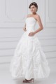 A-Line Strapless Taffeta Sleeveless Beaded Wedding Dresses 2031543 A-Line Strapless Taffeta Sleeveless Beaded Wedding Dresses 2031543