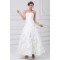 A-Line Strapless Taffeta Sleeveless Beaded Wedding Dresses 2031543