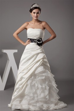 Soft Sweetheart Satin Taffeta Wedding Dresses 2030155