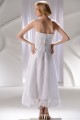 Wonderful Strapless Satin Lace A-Line Ankle-Length Wedding Dresses 2031552 Wonderful Strapless Satin Lace A-Line Ankle-Length Wedding Dresses 2031552