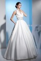 A-Line Halter Sleeveless Satin Taffeta Wedding Dresses 2030160 A-Line Halter Sleeveless Satin Taffeta Wedding Dresses 2030160