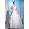 A-Line Halter Sleeveless Satin Taffeta Wedding Dresses 2030160