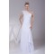 Great Sheath/Column Chiffon One-Shoulder Wedding Dresses 2030164