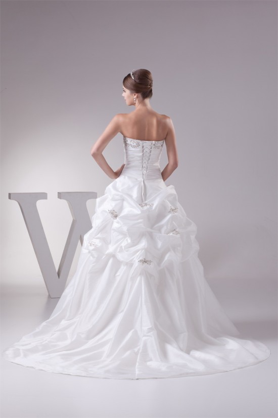 Great Sleeveless Taffeta Sweetheart Princess Wedding Dresses 2030166 Great Sleeveless Taffeta Sweetheart Princess Wedding Dresses 2030166