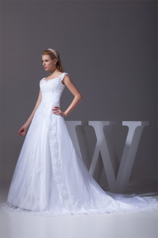 Great V-Neck A-Line Short Sleeve Lace Wedding Dresses 2030168 Great V-Neck A-Line Short Sleeve Lace Wedding Dresses 2030168