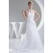 A-Line Halter Sleeveless Satin Lace Sweet Wedding Dresses 2030171
