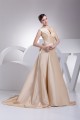 A-Line High-Neck Bows Wedding Dresses 2030173