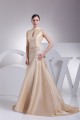 A-Line High-Neck Bows Wedding Dresses 2030173