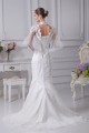 High-Neck Mermaid/Trumpet Half Elbow Sleeve Most Beautiful Wedding Dresses 2030174 High-Neck Mermaid/Trumpet Half Elbow Sleeve Most Beautiful Wedding Dresses 2030174