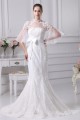 High-Neck Mermaid/Trumpet Half Elbow Sleeve Most Beautiful Wedding Dresses 2030174 High-Neck Mermaid/Trumpet Half Elbow Sleeve Most Beautiful Wedding Dresses 2030174