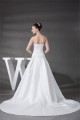 A-Line Sleeveless Strapless Satin Beaded Wedding Dresses 2030178 A-Line Sleeveless Strapless Satin Beaded Wedding Dresses 2030178