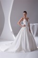 Hot Sale Sleeveless Satin Ball Gown V-Neck Beaded Wedding Dresses 2030179 Hot Sale Sleeveless Satin Ball Gown V-Neck Beaded Wedding Dresses 2030179