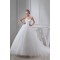 Ball Gown Sweetheart Lace Fine Netting Wedding Dresses 2030184