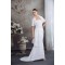 Trumpet/Mermaid Taffeta Lace Strapless Beaded Wedding Dresses 2030185
