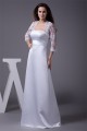 A-Line Strapless Lace Satin Wedding Dresses 2030187 A-Line Strapless Lace Satin Wedding Dresses 2030187