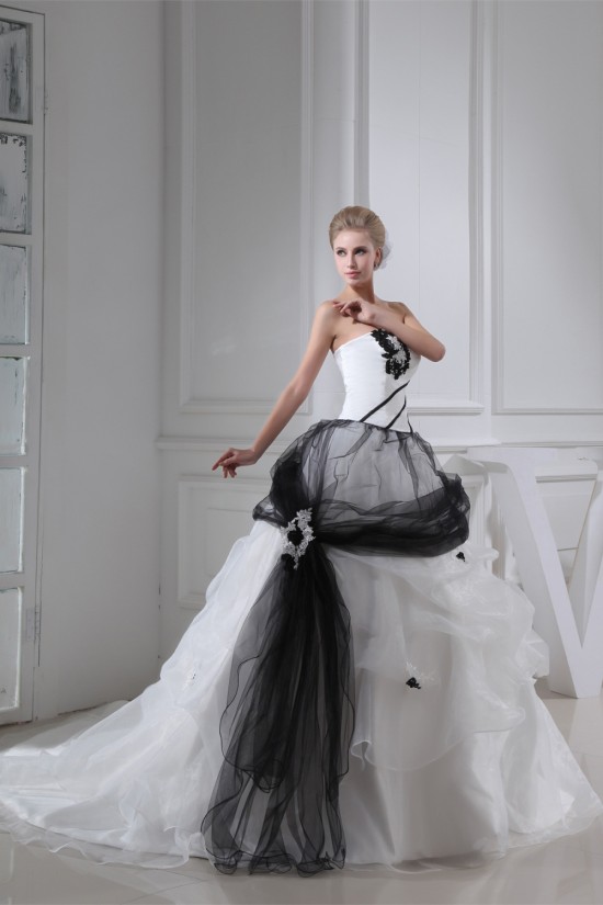 Ball Gown Lace Tulle Netting Sweetheart Most Beautiful Wedding Dresses 2030190