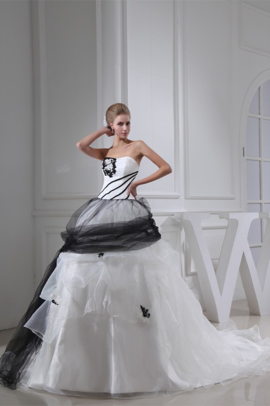 Ball Gown Lace Tulle Netting Sweetheart Most Beautiful Wedding Dresses 2030190