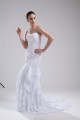 Sheath/Column Chiffon Lace Beaded Sweetheart Sweet Wedding Dresses 2030194 Sheath/Column Chiffon Lace Beaded Sweetheart Sweet Wedding Dresses 2030194