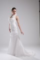 Mermaid/Trumpet Halter Taffeta Wedding Dresses 2030202 Mermaid/Trumpet Halter Taffeta Wedding Dresses 2030202