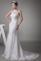 Mermaid/Trumpet Satin Beaded Lace Fine Netting Wedding Dresses 2030203 Mermaid/Trumpet Satin Beaded Lace Fine Netting Wedding Dresses 2030203
