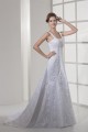 Mermaid/Trumpet Satin Lace Straps Sleeveless New Arrival Wedding Dresses 2030204 Mermaid/Trumpet Satin Lace Straps Sleeveless New Arrival Wedding Dresses 2030204
