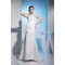 Mermaid/Trumpet Sleeveless Satin Straps Wedding Dresses 2030209