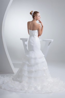 Mermaid/Trumpet Strapless New Arrival Wedding Dresses 2030214