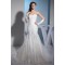 Mermaid/Trumpet Sweetheart Sleeveless Satin Lace Wedding Dresses 2030217