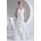 A-Line V-Neck Beaded Taffeta Sleeveless New Arrival Wedding Dresses 2030220