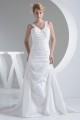 A-Line V-Neck Beaded Taffeta Sleeveless New Arrival Wedding Dresses 2030220 A-Line V-Neck Beaded Taffeta Sleeveless New Arrival Wedding Dresses 2030220