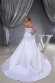 A-Line Sleeveless Square Satin Wedding Dresses 2030221 A-Line Sleeveless Square Satin Wedding Dresses 2030221