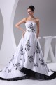A-Line Satin Sweet Sleeveless Strapless Wedding Dresses 2030222 A-Line Satin Sweet Sleeveless Strapless Wedding Dresses 2030222