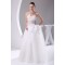 Ball Beaded Lace Strapless Satin Fine Netting Wedding Dresses 2030223