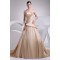 A-Line Strapless Sleeveless Beaded Lace Wedding Dresses 2030224