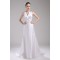 New Design V-Neck Sleeveless Sheath/Column Satin Sweet Wedding Dresses 2030226
