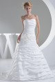 A-Line Strapless Taffeta Sleeveless Wedding Dresses 2030228 A-Line Strapless Taffeta Sleeveless Wedding Dresses 2030228