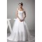 A-Line Cap Sleeve Beaded Lace Sweet Wedding Dresses 2030229